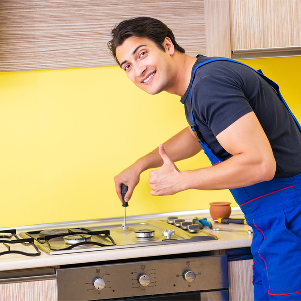 what are your typical service costs for stove repair in Landing